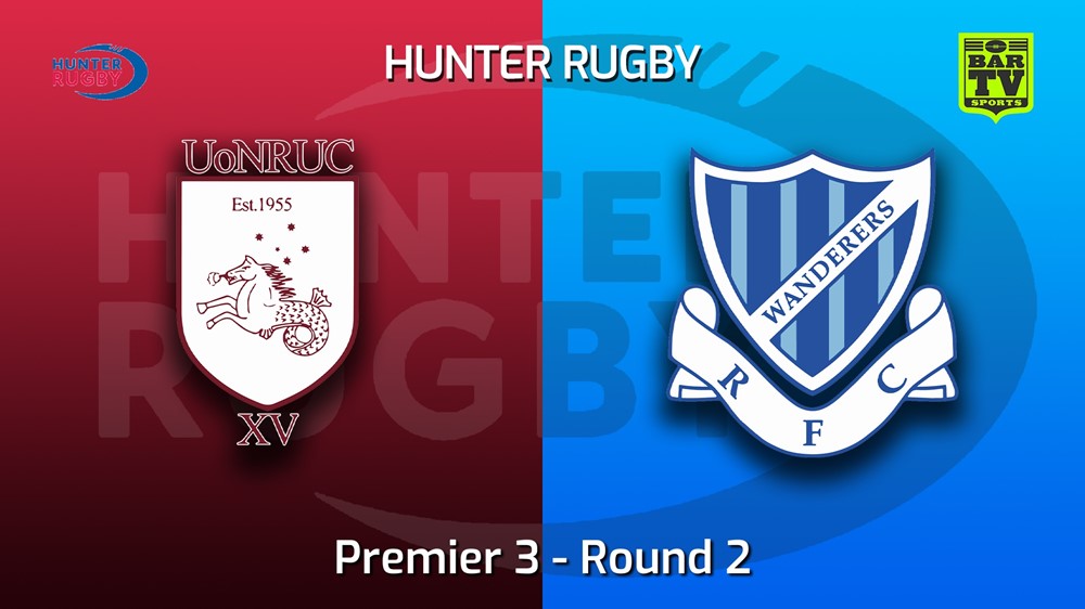 220430-Hunter Rugby Round 2 - Premier 3 - University Of Newcastle v Wanderers Slate Image