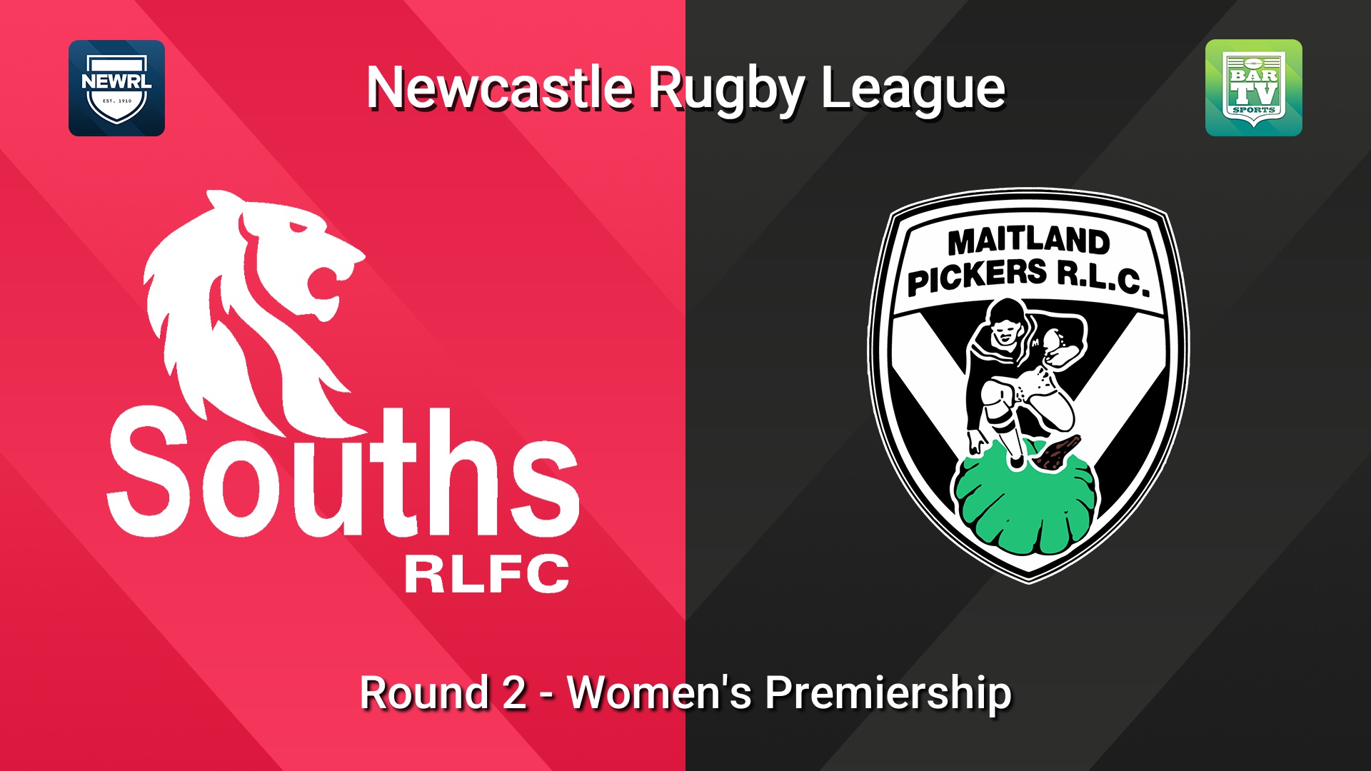 260510-video-Newcastle RL Round 2 - Women's Premiership - South Newcastle Lions v Maitland Pickers Slate Image