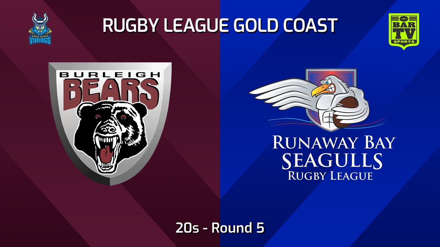 240526-video-Gold Coast Round 5 - 20s - Burleigh Bears v Runaway Bay Seagulls Slate Image