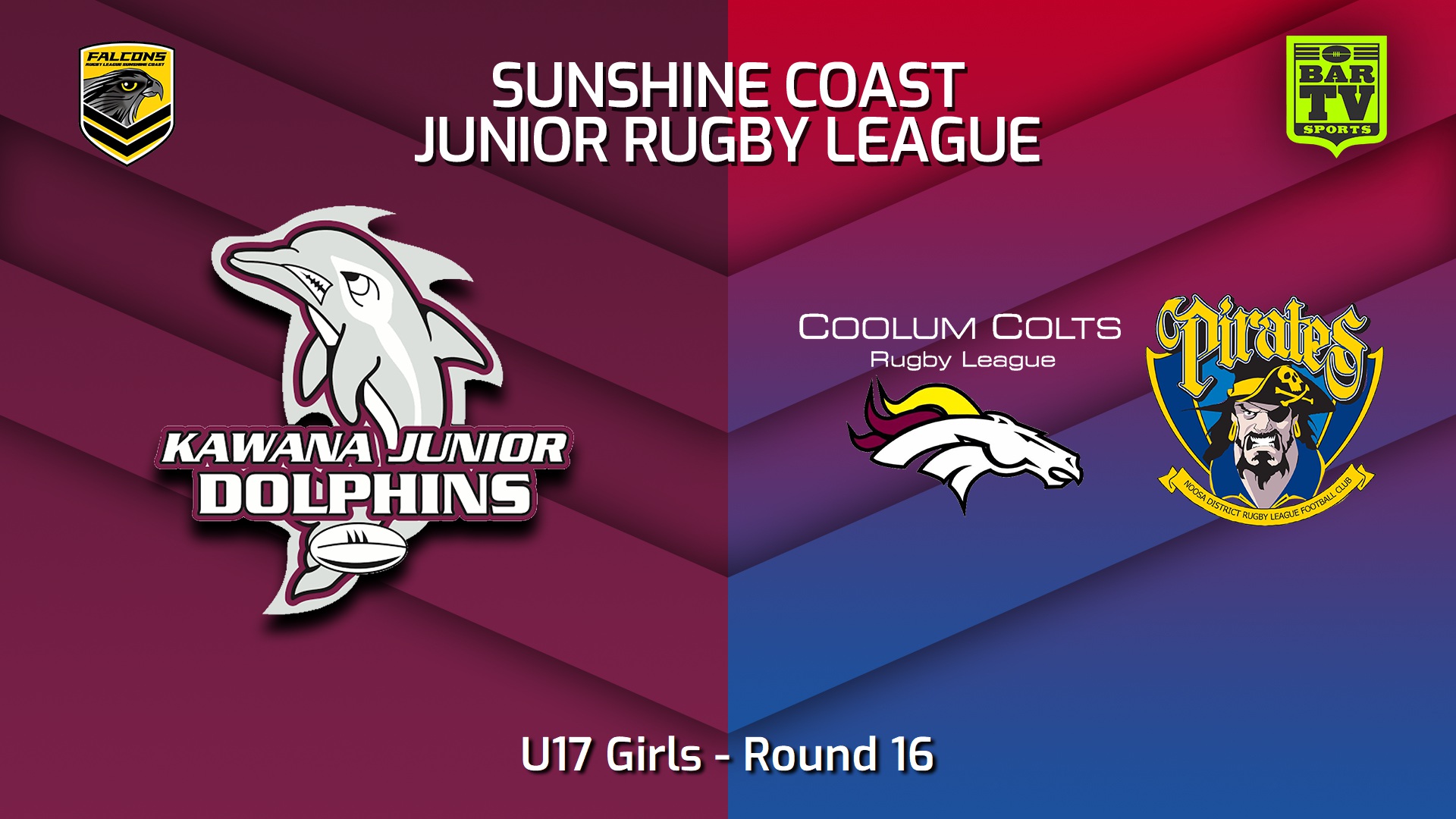 VIDEO Sunshine Coast Junior Rugby League Round 16 U17 Girls Kawana