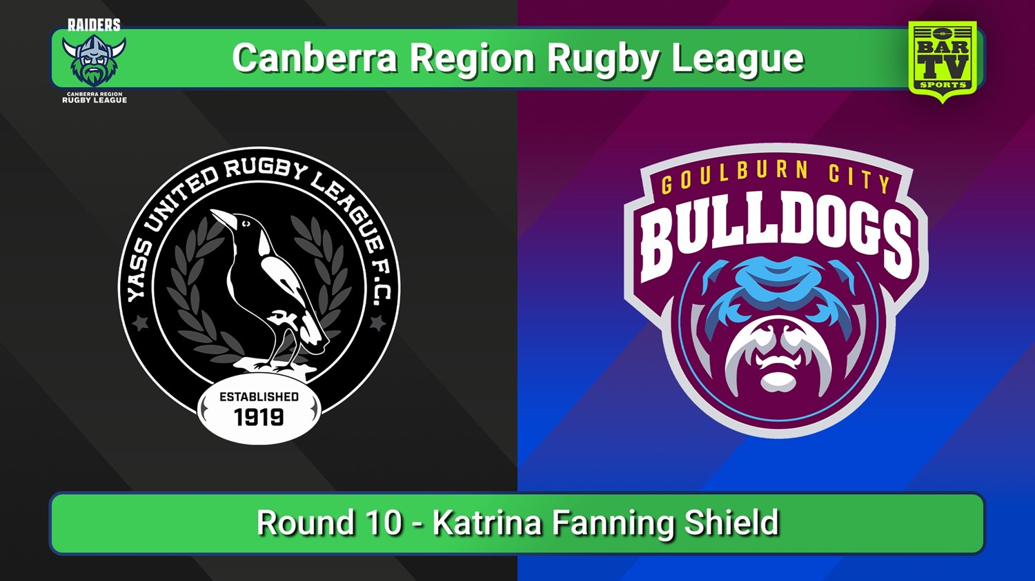 250621-video-Canberra Round 10 - Katrina Fanning Shield - Yass Magpies v Goulburn City Bulldogs Slate Image