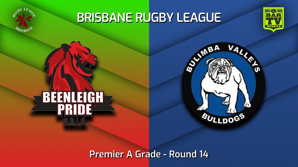 230708-BRL Round 14 - Premier A Grade - Beenleigh Pride v Bulimba Valleys Bulldogs Slate Image