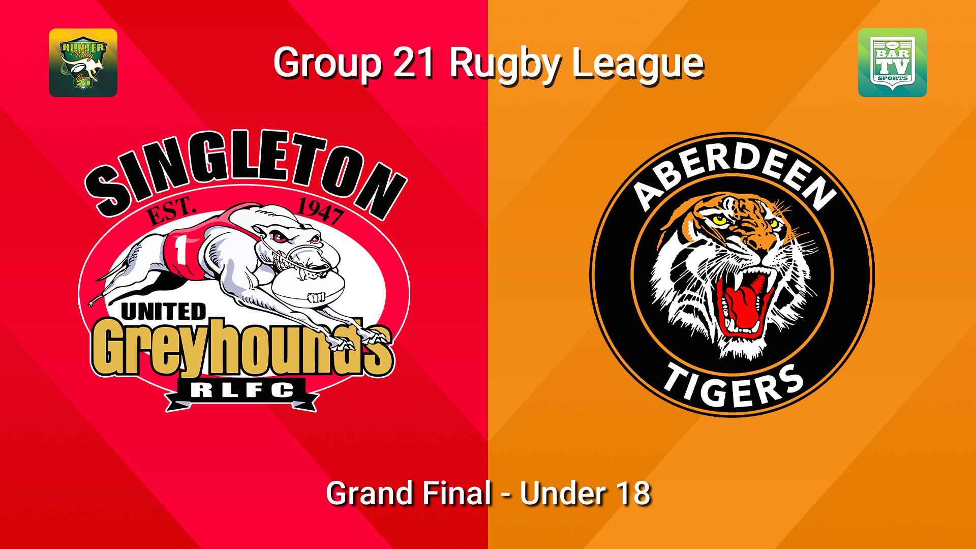 260906-video-Group 21 Rugby League Grand Final - Under 18 - Singleton Greyhounds v Aberdeen Tigers Slate Image