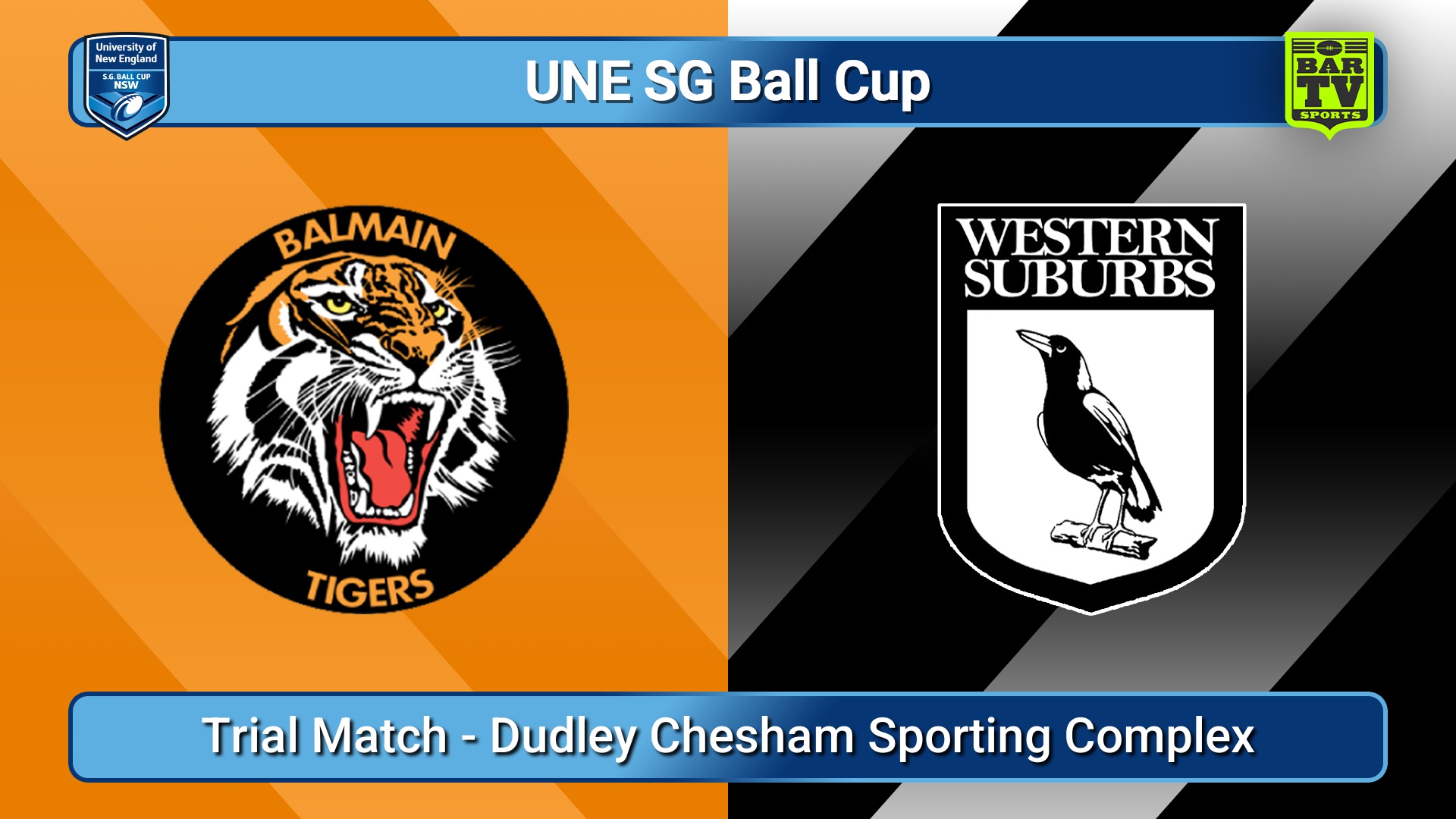 251213-video-UNE SG Ball Cup Trial Match - Balmain Tigers v Western Suburbs Magpies Slate Image