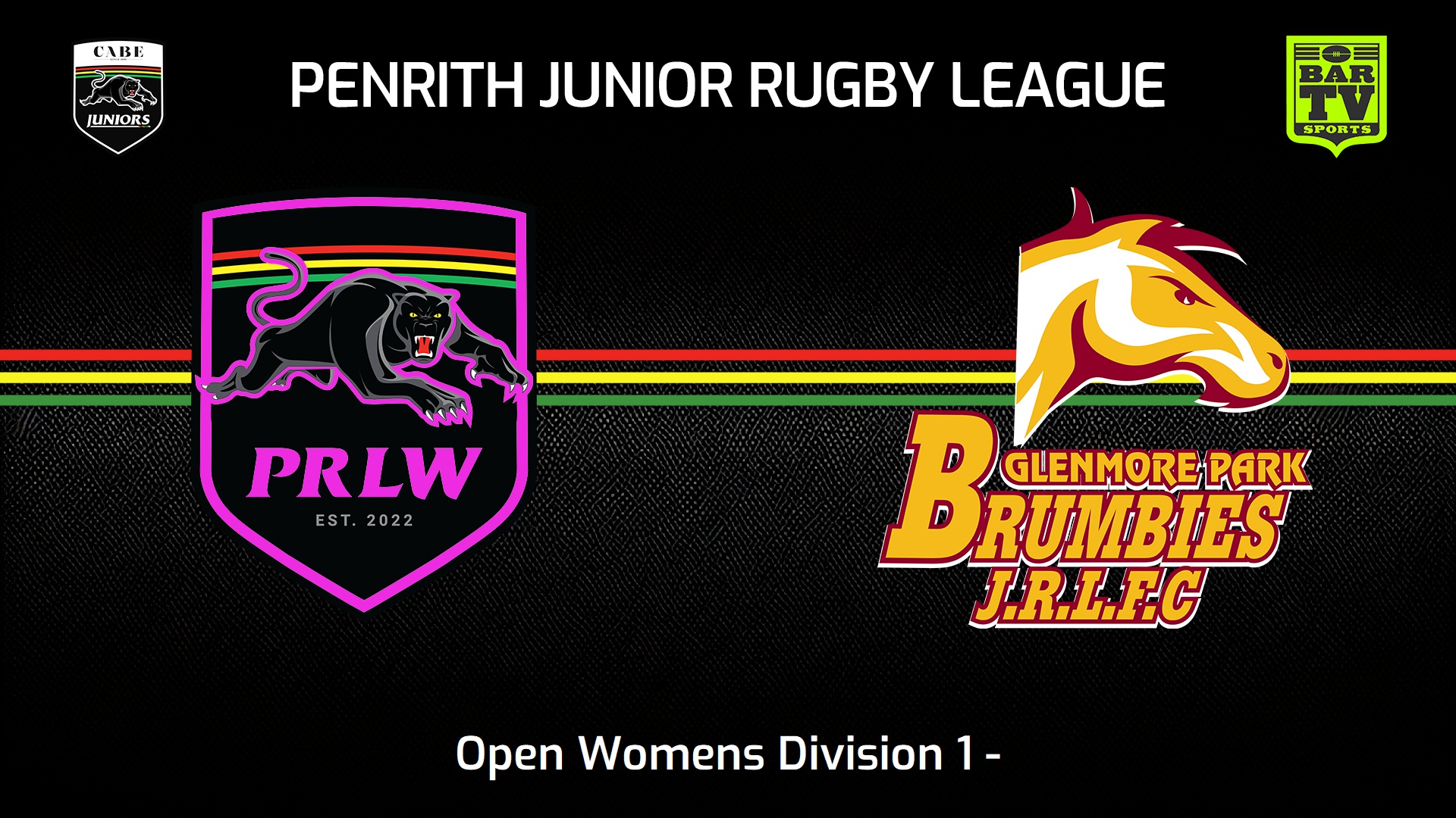 VIDEO Penrith & District Junior Rugby League Open Womens Division 1 Penrith RLW Pink v