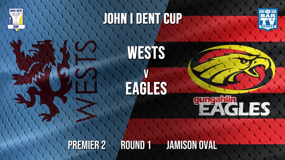 John I Dent Round 1 - Premier 2 - Wests Lions v Gungahlin Eagles Slate Image