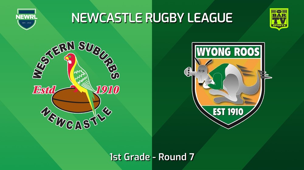 240606-video-Newcastle RL Round 7 - 1st Grade - Western Suburbs Rosellas v Wyong Roos Slate Image