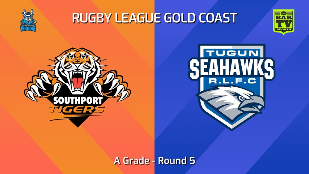 240525-video-Gold Coast Round 5 - A Grade - Southport Tigers v Tugun Seahawks Slate Image