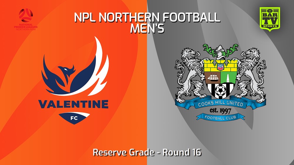 240622-video-NNSW NPLM Res Round 16 - Valentine Phoenix FC Res v Cooks Hill United FC Res Slate Image