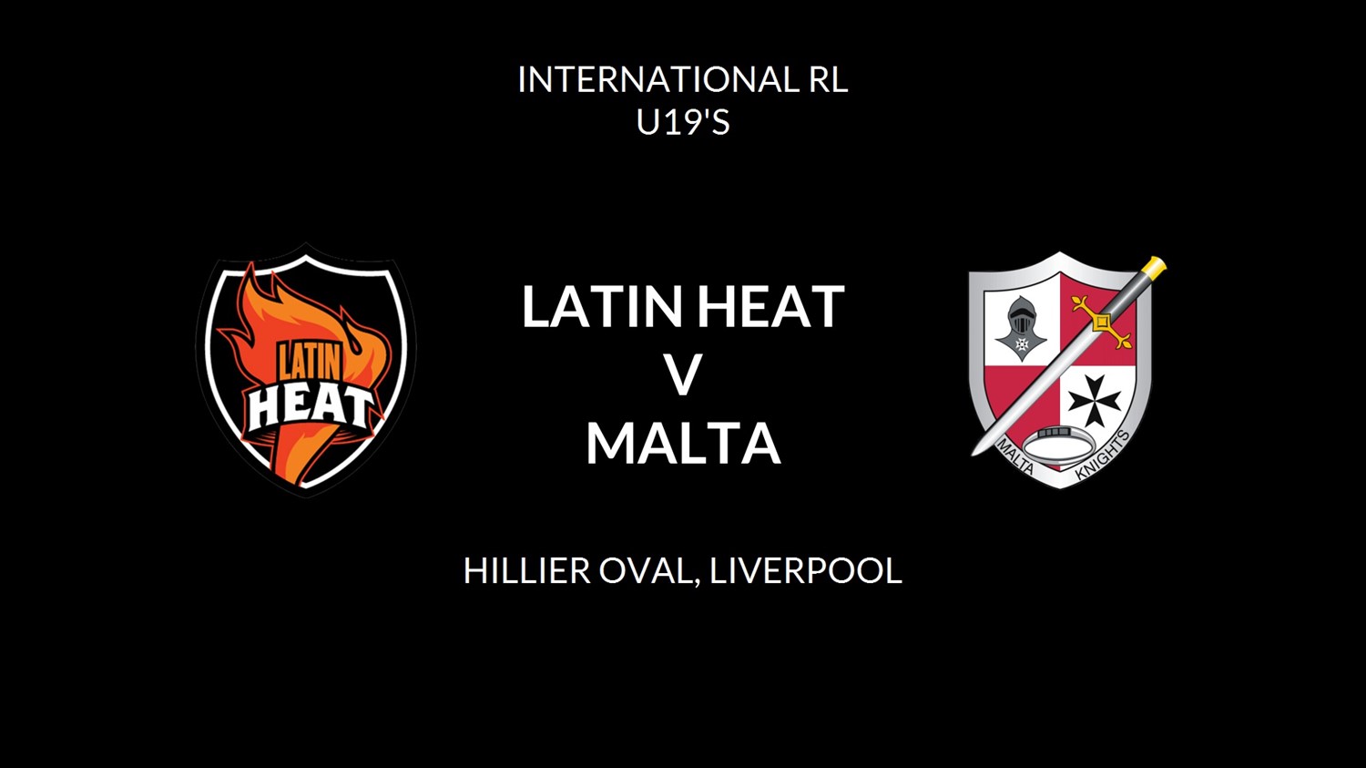International RL U19's - Latin Heat v Malta Minigame Slate Image