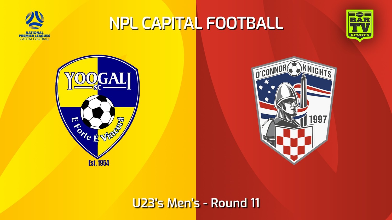 240616-video-Capital NPL U23 Round 11 - Yoogali SC U23 v O'Connor Knights SC U23 Slate Image