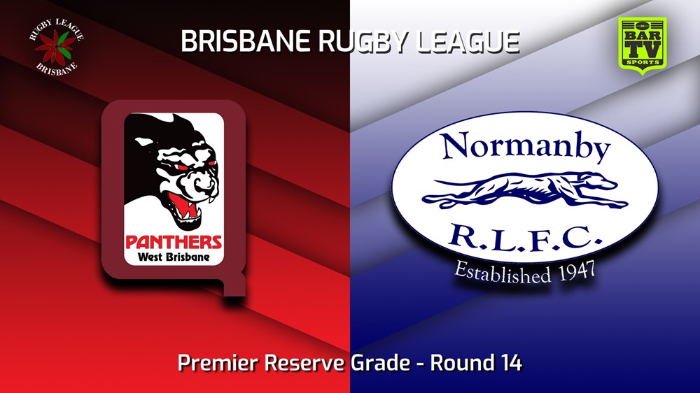 230708-BRL Round 14 - Premier Reserve Grade - West Brisbane Panthers v Normanby Hounds (1) Slate Image