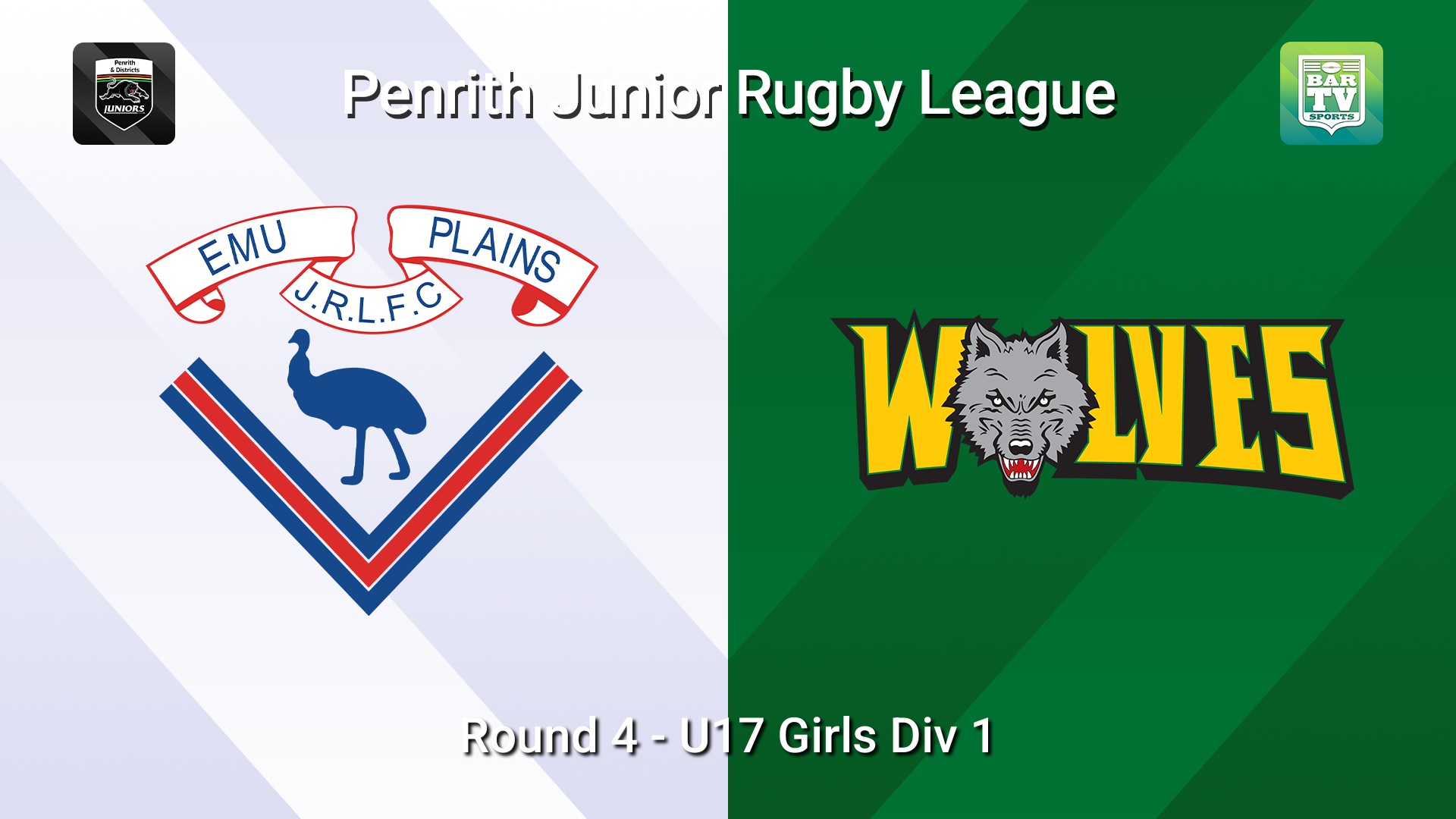 260516-video-Penrith & District Junior Rugby League Round 4 - U17 Girls Div 1 - Emu Plains v Windsor Wolves Slate Image