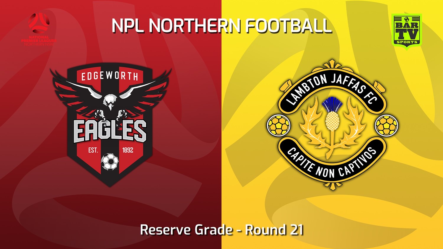 220807-NNSW NPLM Res Round 21 - Edgeworth Eagles Res v Lambton Jaffas FC Res Minigame Slate Image