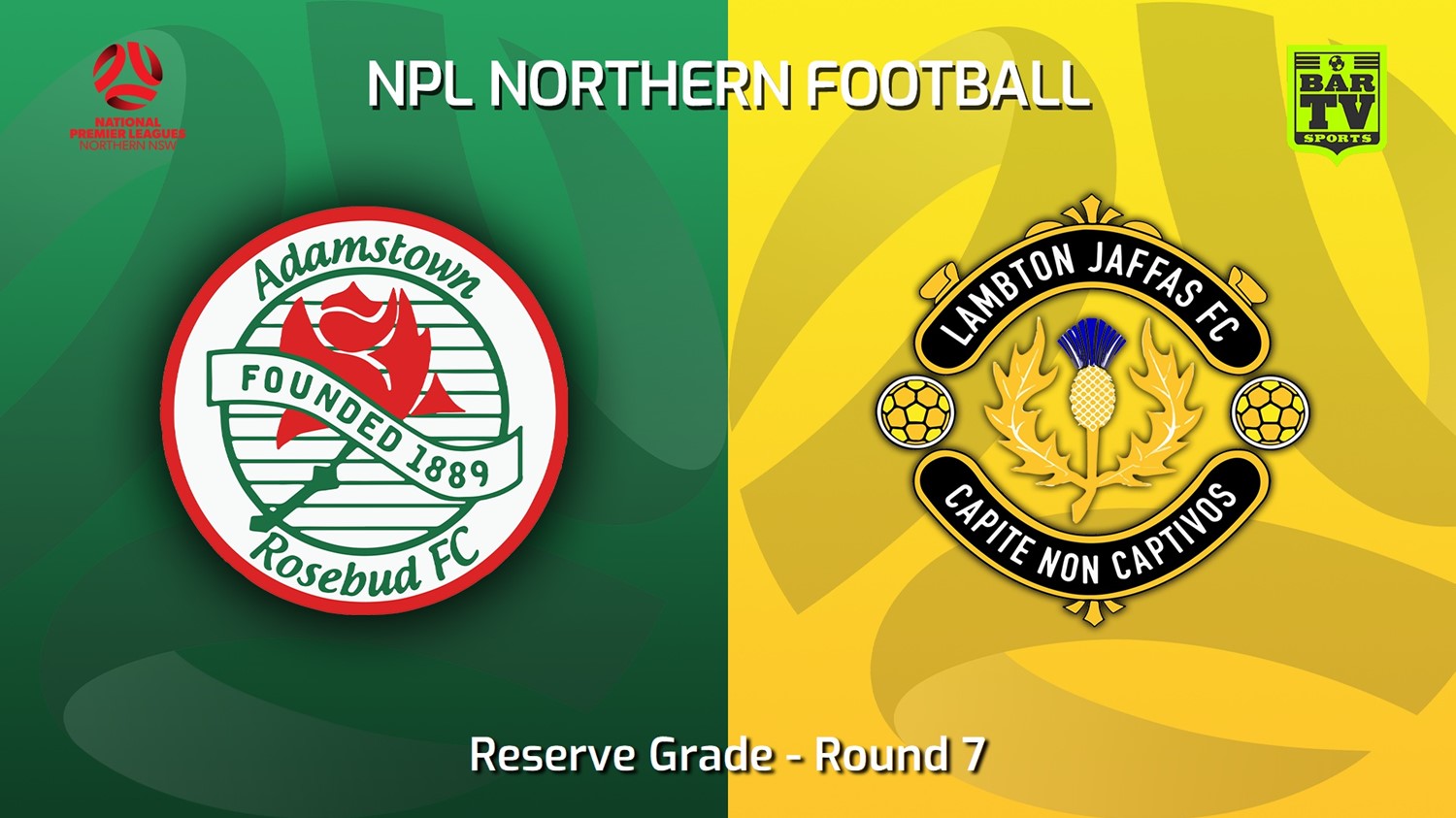 230415-NNSW NPLM Res Round 7 - Adamstown Rosebud FC Res v Lambton Jaffas FC Res Minigame Slate Image