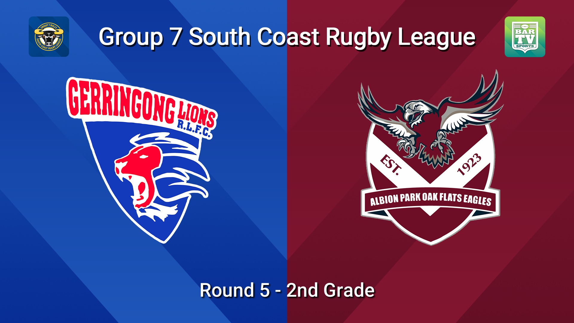260516-video-South Coast Round 5 - 2nd Grade - Gerringong v Albion Park Oak Flats Slate Image
