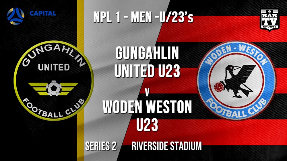 NPL1 Men - U23 - Capital Football  Series 2 - Gungahlin United U23 v Woden Weston U23 Slate Image