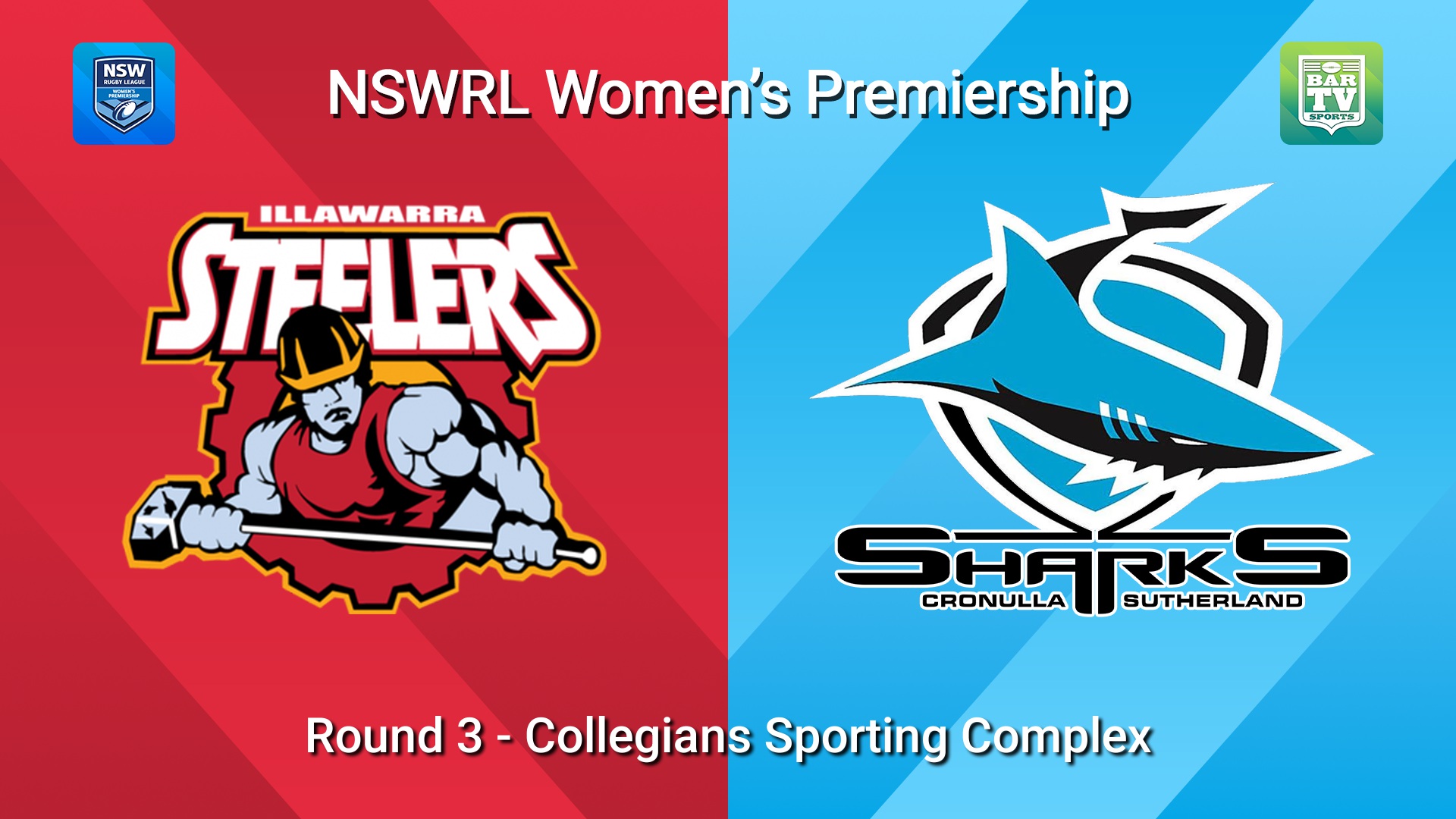 260627-video-NSW Women's Premiership Round 3 - Illawarra Steelers v Cronulla-Sutherland Sharks Slate Image