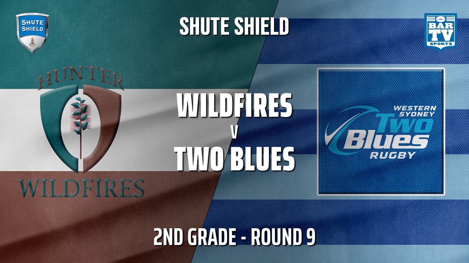 210605-Shute Shield Round 9 - 2nd Grade - Hunter Wildfires v Two Blues Minigame Slate Image