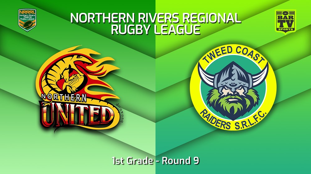 230618-Northern Rivers Round 9 - 1st Grade - Northern United v Tweed Coast Raiders Slate Image