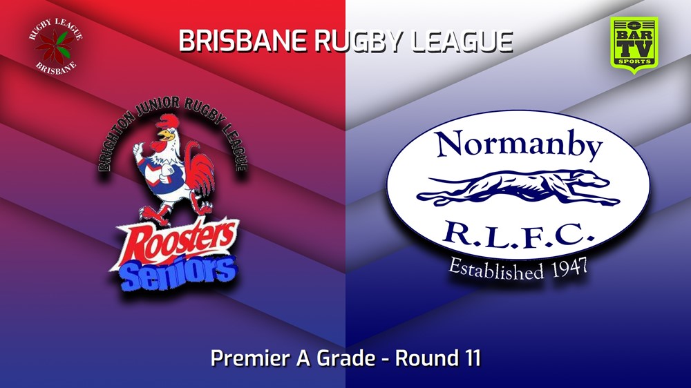 230610-BRL Round 11 - Premier A Grade - Brighton Roosters v Normanby Hounds Slate Image
