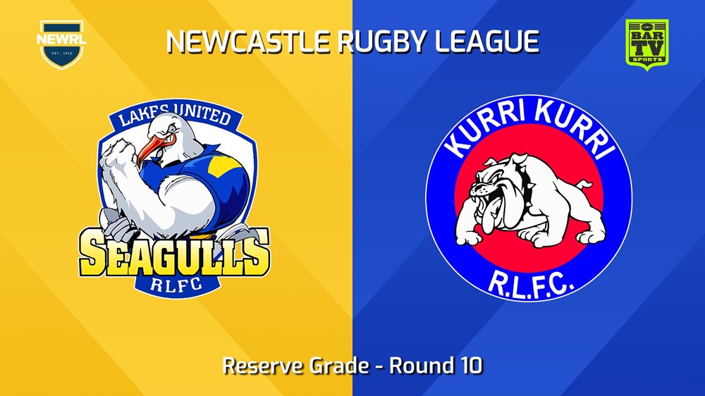 240622-video-Newcastle RL Round 10 - Reserve Grade - Lakes United Seagulls v Kurri Kurri Bulldogs Slate Image
