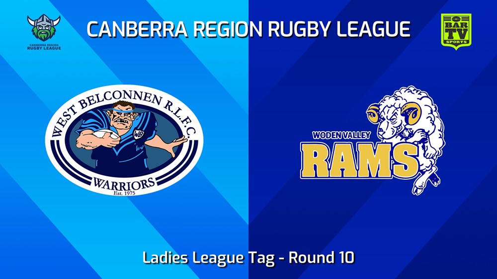 240615-video-Canberra Round 10 - Ladies League Tag - West Belconnen Warriors v Woden Valley Rams Slate Image