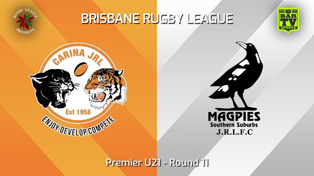 240622-video-BRL Round 11 - Premier U21 - Carina Juniors v Southern Suburbs Magpies Slate Image