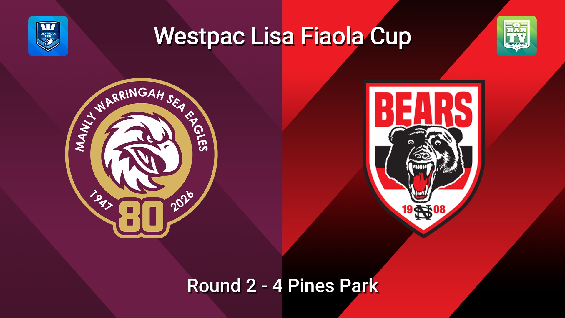 260214-video-Westpac Lisa Fiaola Cup (Metropolitan) Round 2 - Manly Warringah Sea Eagles v North Sydney Bears Slate Image