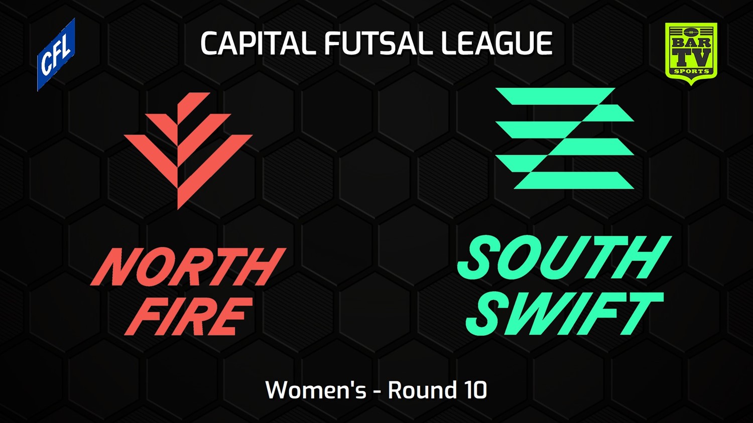 230205-Capital Football Futsal Round 10 - Women's - North Canberra Fire v South Canberra Swift Minigame Slate Image