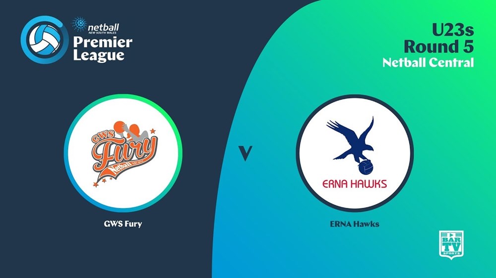 NSW Prem League Round 5 - U23s - GWS Fury v Erna Hawks Slate Image