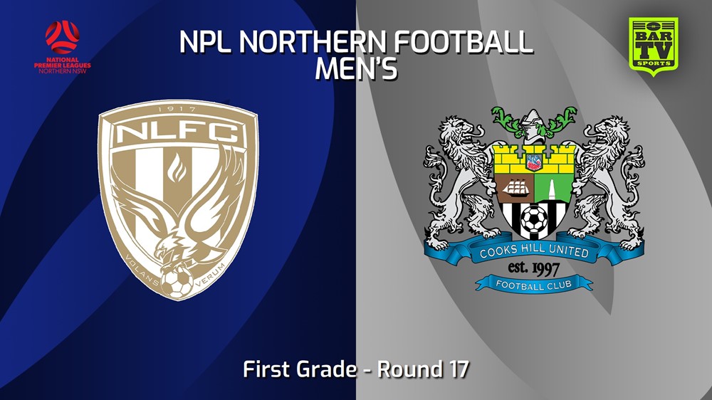 240629-video-NNSW NPLM Round 17 - New Lambton FC v Cooks Hill United FC Slate Image