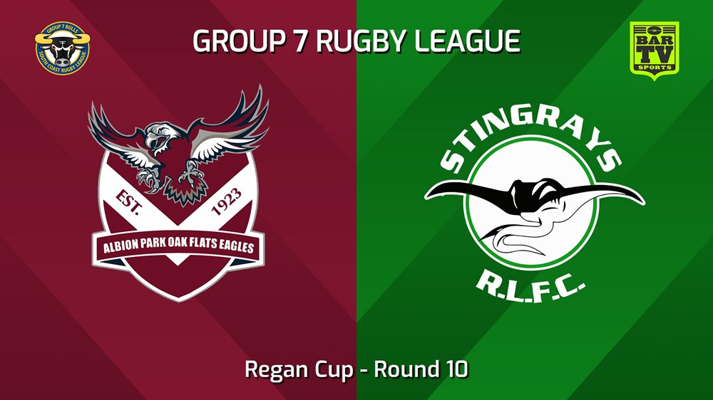 240616-video-South Coast Round 10 - Regan Cup - Albion Park Oak Flats Eagles v Stingrays of Shellharbour Minigame Slate Image