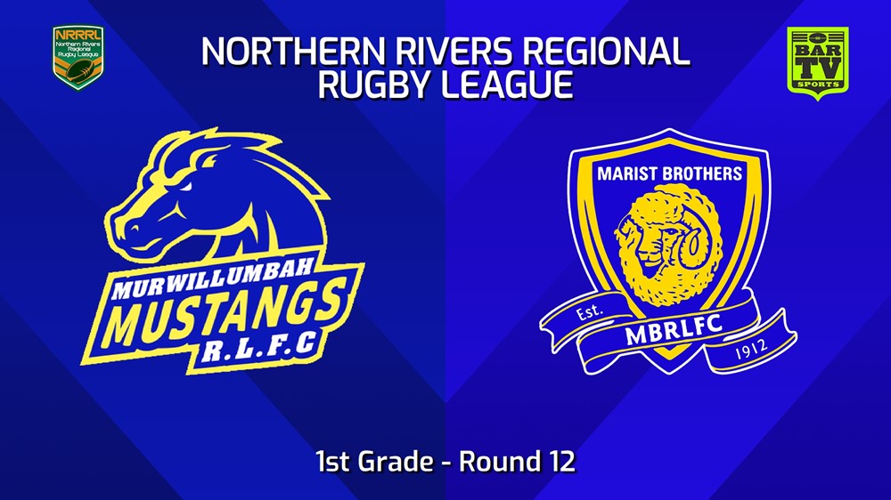 240630-video-Northern Rivers Round 12 - 1st Grade - Murwillumbah Mustangs v Lismore Marist Brothers Slate Image