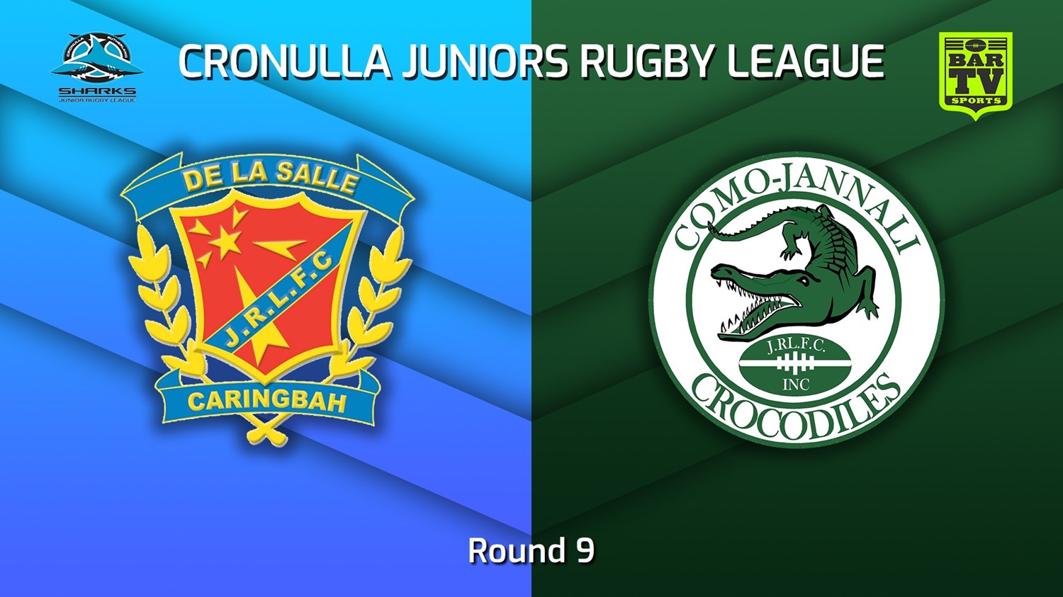 230618-Cronulla Juniors Round 9 - U13 Gold Blues Tag - De La Salle v Como Jannali Crocodiles Minigame Slate Image