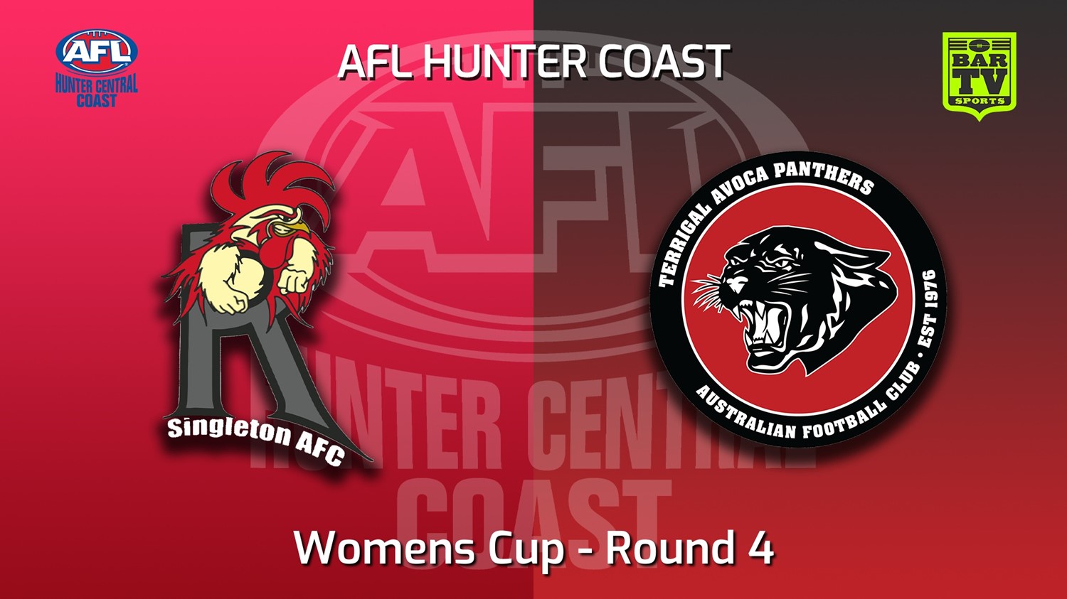 220430-AFL Hunter Central Coast Round 4 - Womens Cup - Singleton Roosters v Terrigal Avoca Panthers Minigame Slate Image
