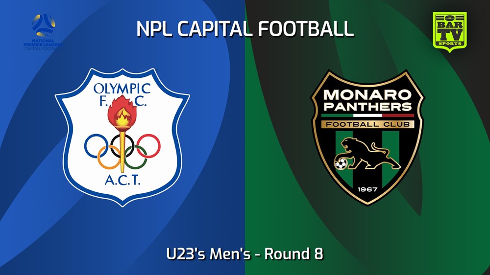 240525-video-Capital NPL U23 Round 8 - Canberra Olympic U23 v Monaro Panthers U23 Slate Image