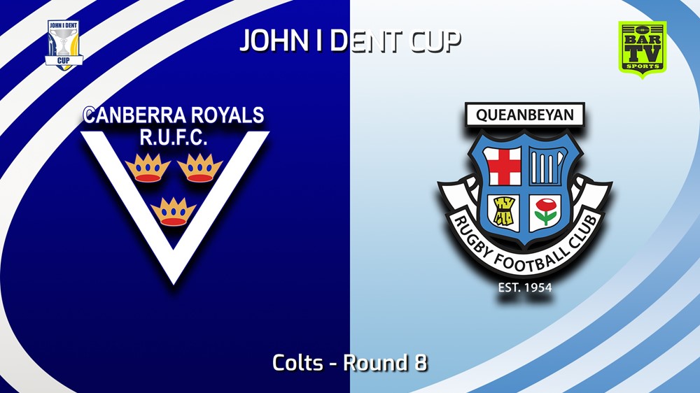 240601-video-John I Dent (ACT) Round 8 - Colts - Canberra Royals v Queanbeyan Whites Slate Image