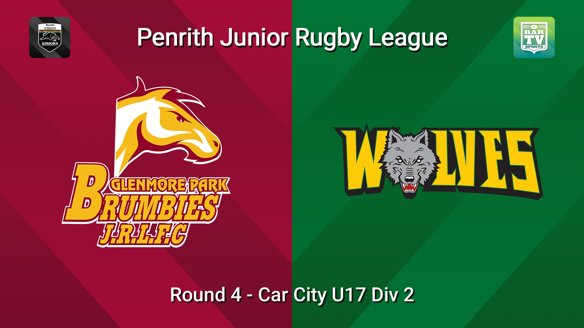260516-video-Penrith & District Junior Rugby League Round 4 - Car City U17 Div 2 - Glenmore Park v Windsor Wolves Slate Image