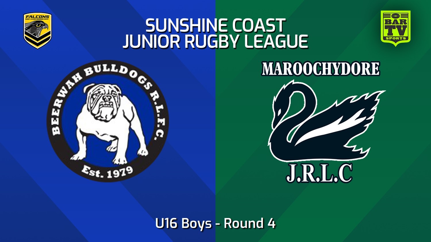240419-video-Sunshine Coast Junior Rugby League Round 4 - U16 Boys - Beerwah Bulldogs JRL v Maroochydore Swans JRL Slate Image