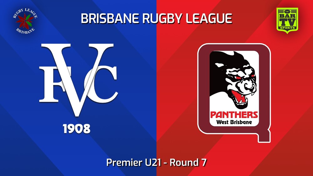 240525-video-BRL Round 7 - Premier U21 - Valleys Diehards v West Brisbane Panthers Slate Image