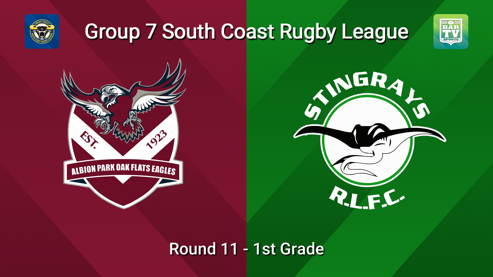 260628-video-South Coast Round 11 - 1st Grade - Albion Park Oak Flats v Stingrays of Shellharbour Slate Image