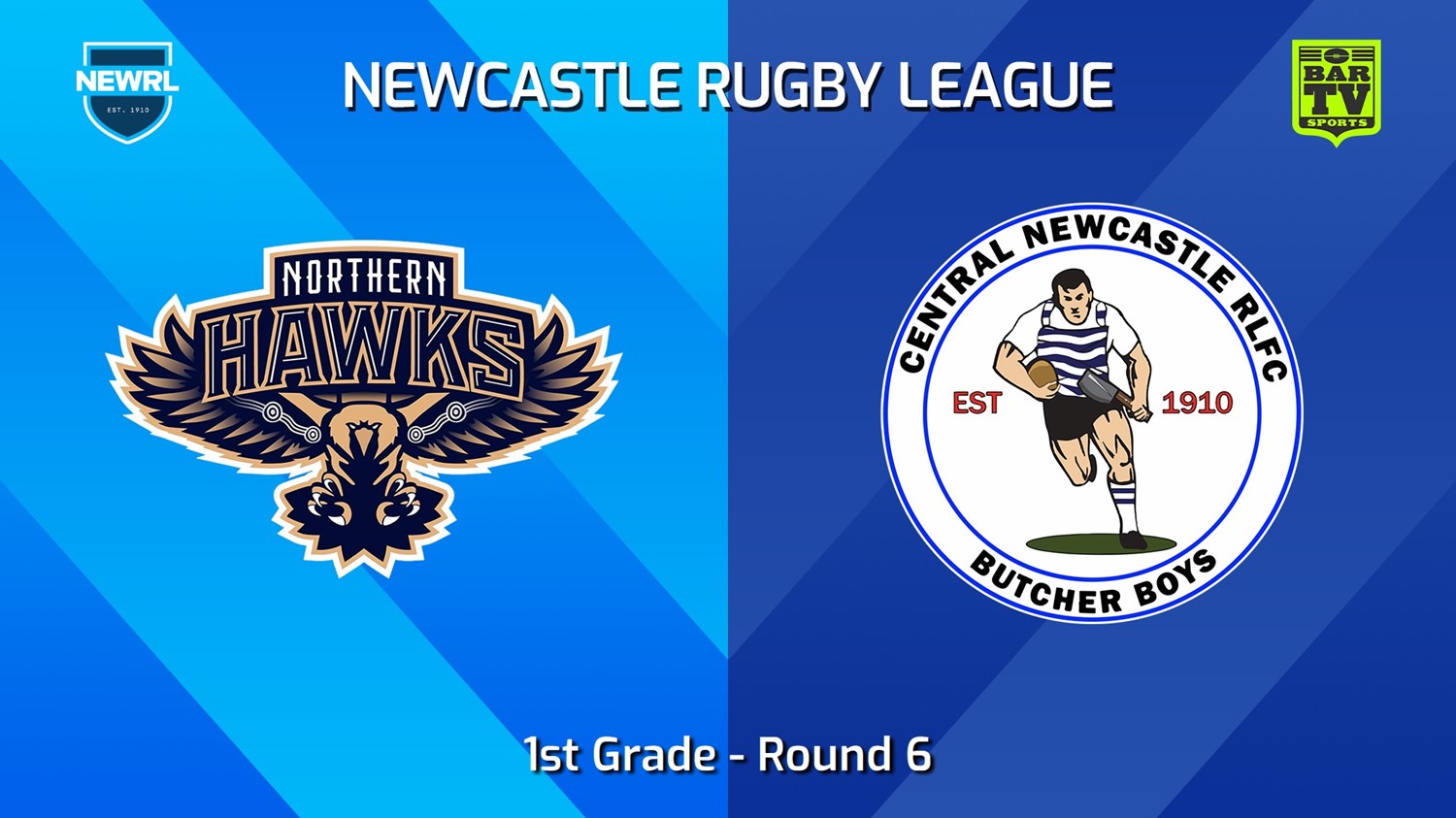 240525-video-Newcastle RL Round 6 - 1st Grade - Northern Hawks v Central Newcastle Butcher Boys Slate Image