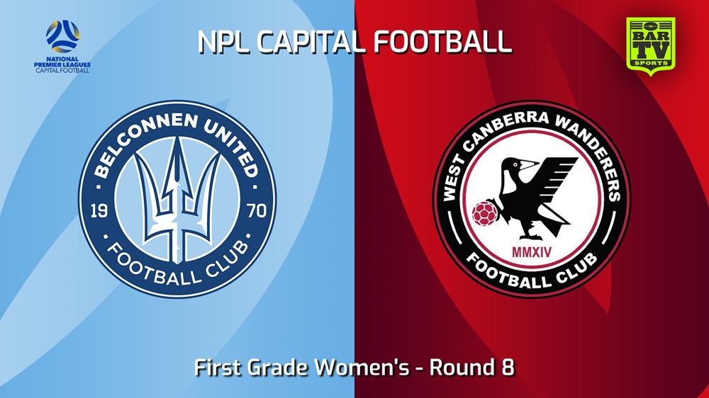 240526-video-Capital Womens Round 8 - Belconnen United W v West Canberra Wanderers FC W Slate Image
