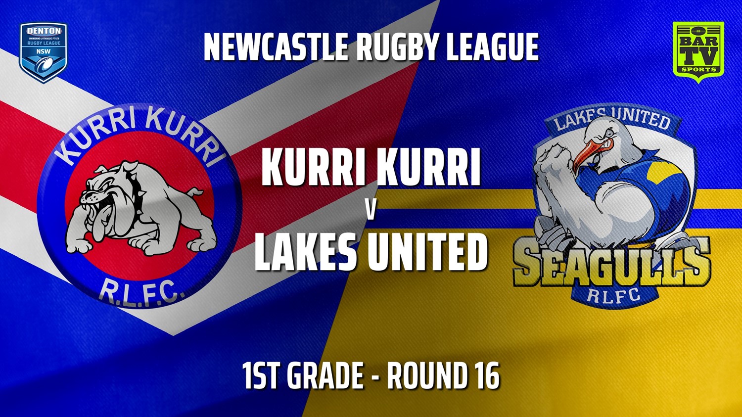 210724-Newcastle Round 16 - 1st Grade - Kurri Kurri Bulldogs v Lakes United Minigame Slate Image