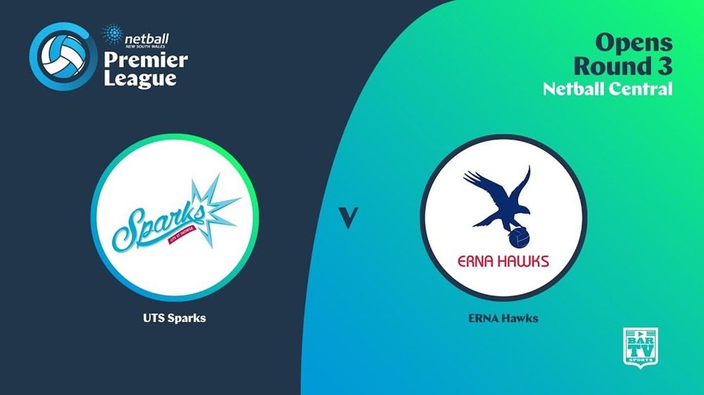 NSW Prem League Round 3 - Opens - UTS Sparks v Erna Hawks Slate Image