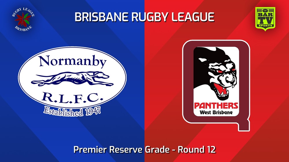 240629-video-BRL Round 12 - Premier Reserve Grade - Normanby Hounds v West Brisbane Panthers Slate Image