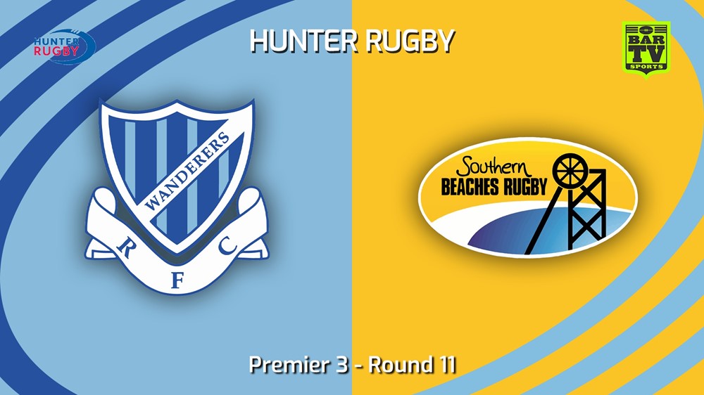 240629-video-Hunter Rugby Round 11 - Premier 3 - Wanderers v Southern Beaches Slate Image