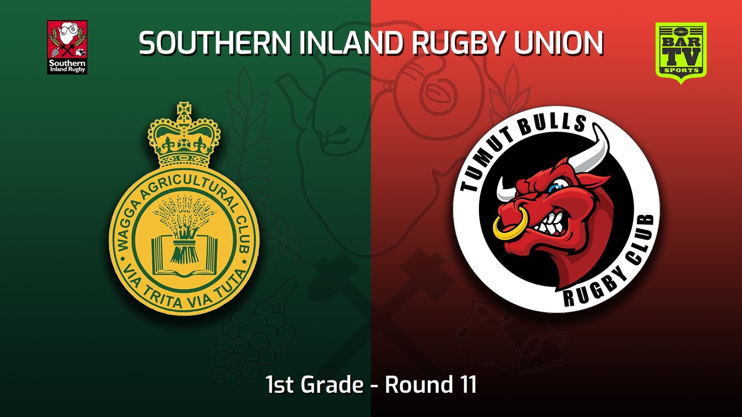220625-Southern Inland Rugby Union Round 11 - 1st Grade - Wagga Agricultural College v Tumut Bulls Minigame Slate Image