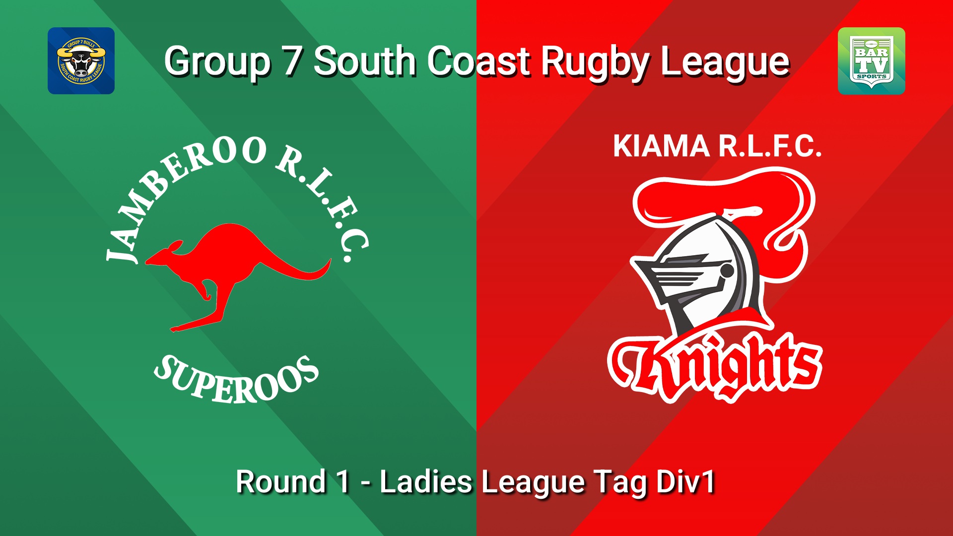 260418-video-South Coast Round 1 - Ladies League Tag Div1 - Jamberoo Superoos v Kiama Knights Slate Image